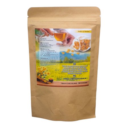 1.76oz x 5 packs - 100% Natural Dried Chrysanthemum Flowers Thai Tea 1.76 Oz