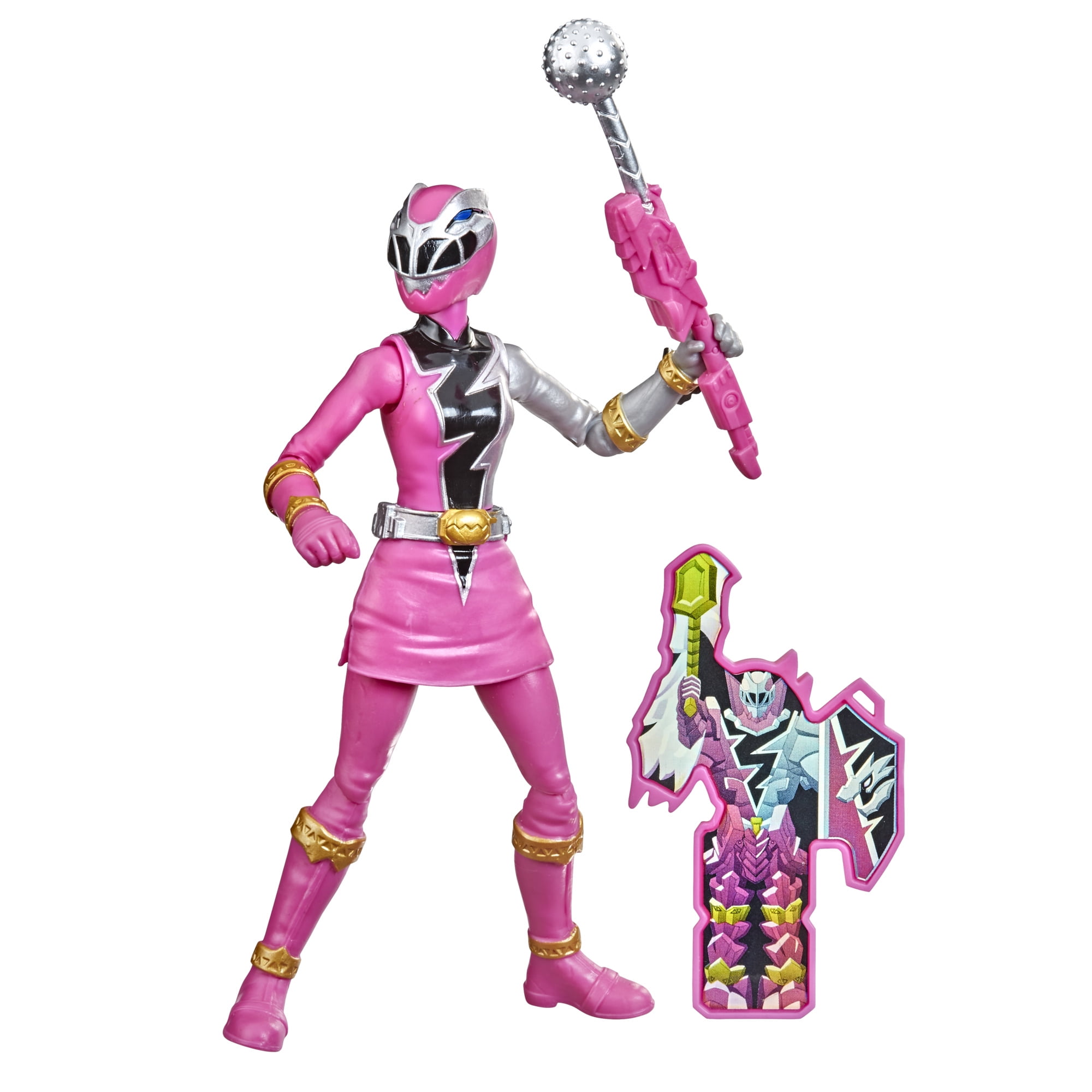 Bandai Mighty Morphin Power Rangers 8" Pink Ranger Action Figure Pink for sale online 
