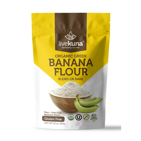 LiveKuna Organic Banana Flour 32oz