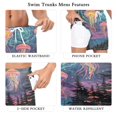 thumbnail image 5 of FORMRS Mens Swim Trunks Mesh Liner Quick Dry Casual Beach Board Shorts with Pockets, Sizes S-2XL, Psychedelic Jellyfish, 5 of 9