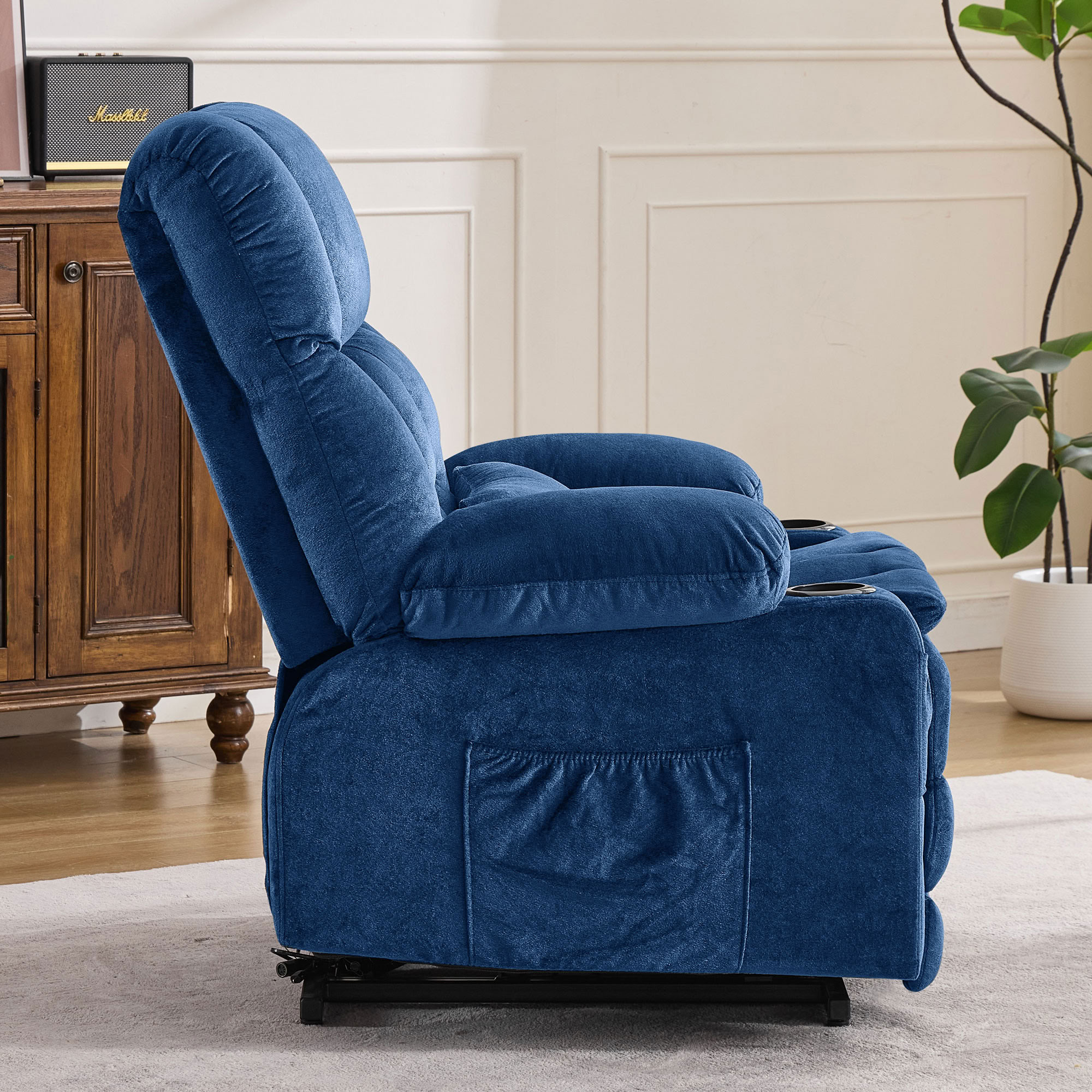 MAYEERTY Dual Motor Massage Lift Recliner Chair for Elderly with Heating, Recliner Sofa for Living Room