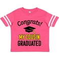 thumbnail image 3 of Inktastic Congrats My Cousin Graduated with Cap Boys or Girls Toddler T-Shirt, 3 of 5