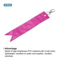 thumbnail image 3 of Uxcell Tag Safety Reflector Pendant Reflective Gear Lobster Clasp, Pink 2 Pack, 3 of 7