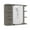 WHITE, variant on Roma Mirrored Medicine Cabinet, Six External Shelves, Three Inerior Shelves