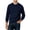 Navy, variant on Kezqiaxn Casual Shirts for Men Fashion Knitted Long Sleeve Crew Neck Pullover Tops Plus Size Shirt Mens Clothes