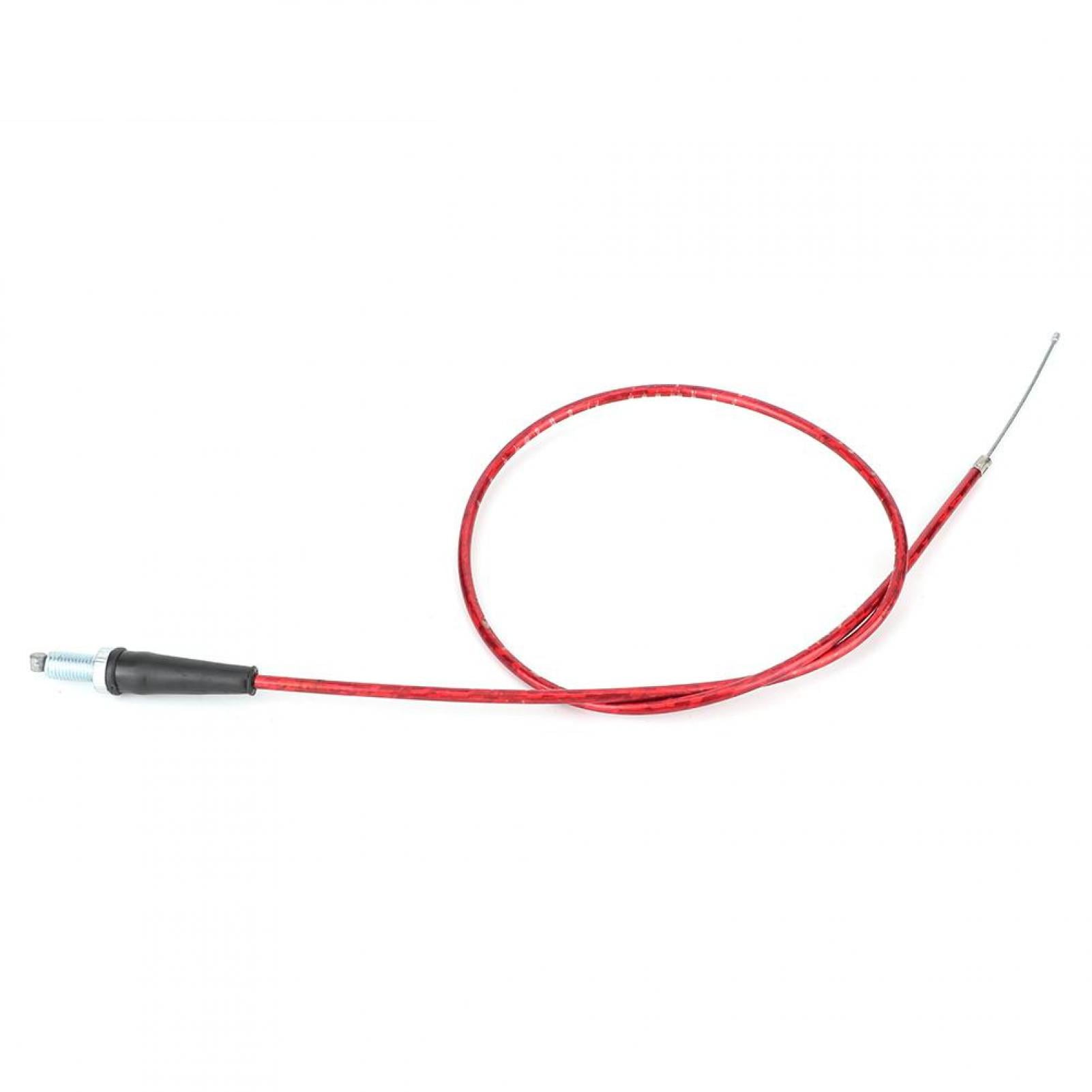 Fugacal Throttle Wire,38.98inch Red Gas Throttle Cable Wire Line For