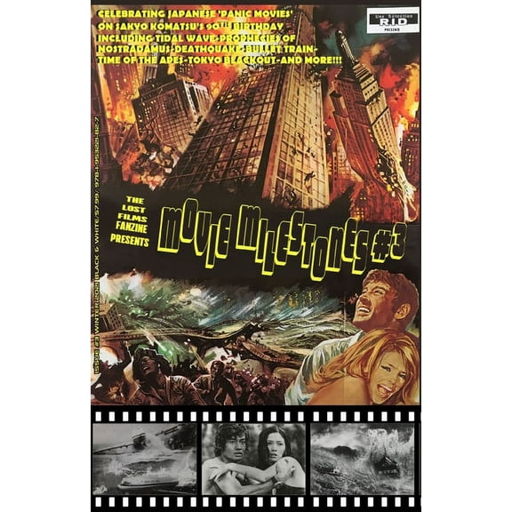 The Lost Films Fanzine Presents Movie Milestones #3: (Black and White/Variant Cover C), (Paperback)