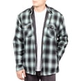 thumbnail image 2 of Visive Men's Sherpa-Lined Flannel Jacket - Button-Up Jacket - Comfortable & Stylish for Everyday Wear - Best for Outdoor Activities & Casual Wear - Sizes Medium to 5XL - Durable & Fashion-Forward, 2 of 8