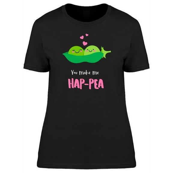 Cute Couple Of Green Pea T-Shirt Women -Image by Shutterstock, Female 3X-Large