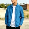 thumbnail image 2 of Annhoo Windbreaker Jackets for Boys Collar Long Sleeve Lightweight Full Zip Breathable Outdoor Gym Coats, 2 of 9