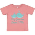 thumbnail image 3 of Inktastic My Grandma Loves Me Boys or Girls Baby T-Shirt, 3 of 5