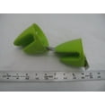 thumbnail image 2 of Two (2) Silicone Pot Holder Lime Green Grabber Hot Bakeware Oven Mitt, 2 of 6