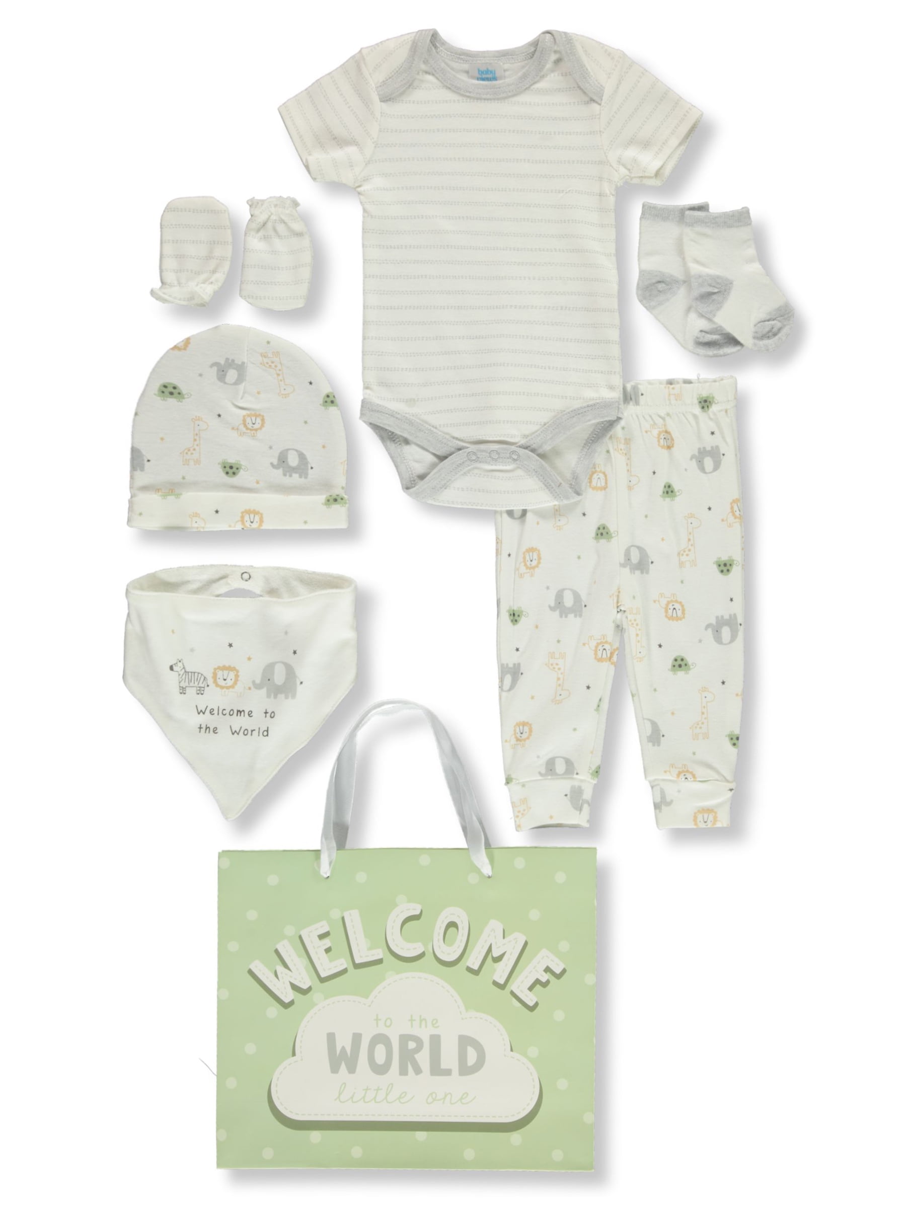 Baby Views Baby Boys' 8-Piece Layette Gift Set - multi, 3 - 6