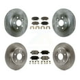 thumbnail image 1 of Transit Auto Front Rear Disc Brake Rotors and Ceramic Pads Kit for Car Chevrolet Cruze Bolt EV Volt EUV K8T-100871, 1 of 11