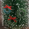 thumbnail image 5 of HATISS 10PCS Mini Christmas Wreaths Miniature Garden Home Decoration Dollhouse Decor, 5 of 8