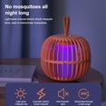 thumbnail image 3 of Bewildely Lámpara de plagas de descarga eléctrica, lámpara decorativa de calabaza para dormitorio de bajo ruido, luz para insectos, dispositivo de Electrodomésticos Poder Directo Bewildely HA064157-02, 3 of 6