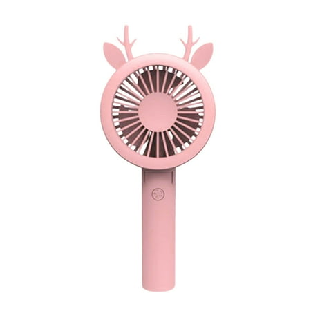 

Mini Handhold Fan Portable Rechargeable Battery Desktop Fan 3 Modes for Home Office Travel Outdoor