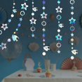 thumbnail image 5 of kit De Guirlandes De Fte De Poisson De L'ocan (2 Pices, 3,5 M De Longueur Chacune), Decoraciones Suspendre Symphony Ocean Fish, Decoraciones De Nol, A, 5 of 5