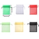 thumbnail image 2 of Kenally 50 Uds. Bolsa de malla ligera y duradera de tela para frutas con cierre de cordón bolsa de protección de frutas bolsa a prueba de Jardín y Patio rojo 10*12 CM, 2 of 6