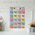 thumbnail image 2 of GZHJMY Clipboard for Classrooms Office Butterfly Set Plastic Clipboard Standard Letter Size A4 Clipboard with Low Profile Metal Clip Decorative Clip Boards for Teachers, 2 of 6