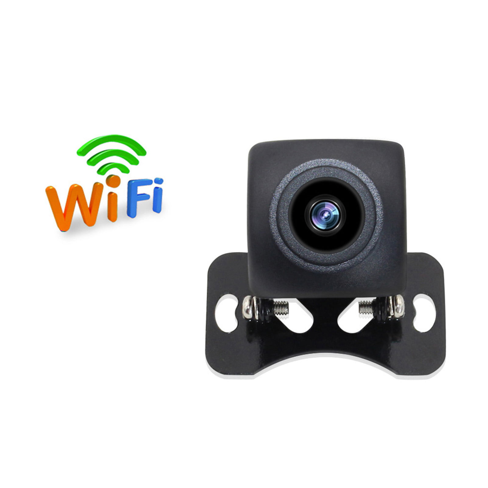 Wifi Wireless IP67 Waterproof Car Rear-view Camera For iOS / Android Black  