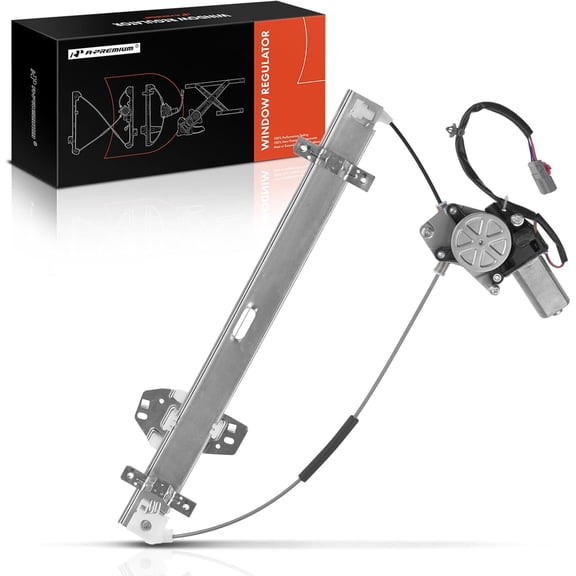 A-Premium Power Electric Window Regulator with Motor Compatible with Acura MDX 2001-2002 Front Right Passenger Side