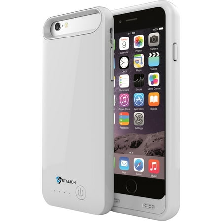 iPhone 6 Battery Case: Stalion® Stamina 3100mAh Rechargeable Power Bank Case (Apple MFi Certified) for Apple iPhone 6 & iPhone 6s