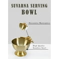 thumbnail image 4 of Serene Spaces Living 5" Suvarna Serving Bowl, Stainless Steel, Food-Safe, Golden Tableware, Single, 4 of 6