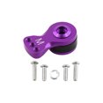 thumbnail image 1 of facefd Section Strength Servo Protection Wear-resistant Steering Arm Tooth Half Servo Arms 1/8 Remote Control Boat M/Black M/Purple, 1 of 6