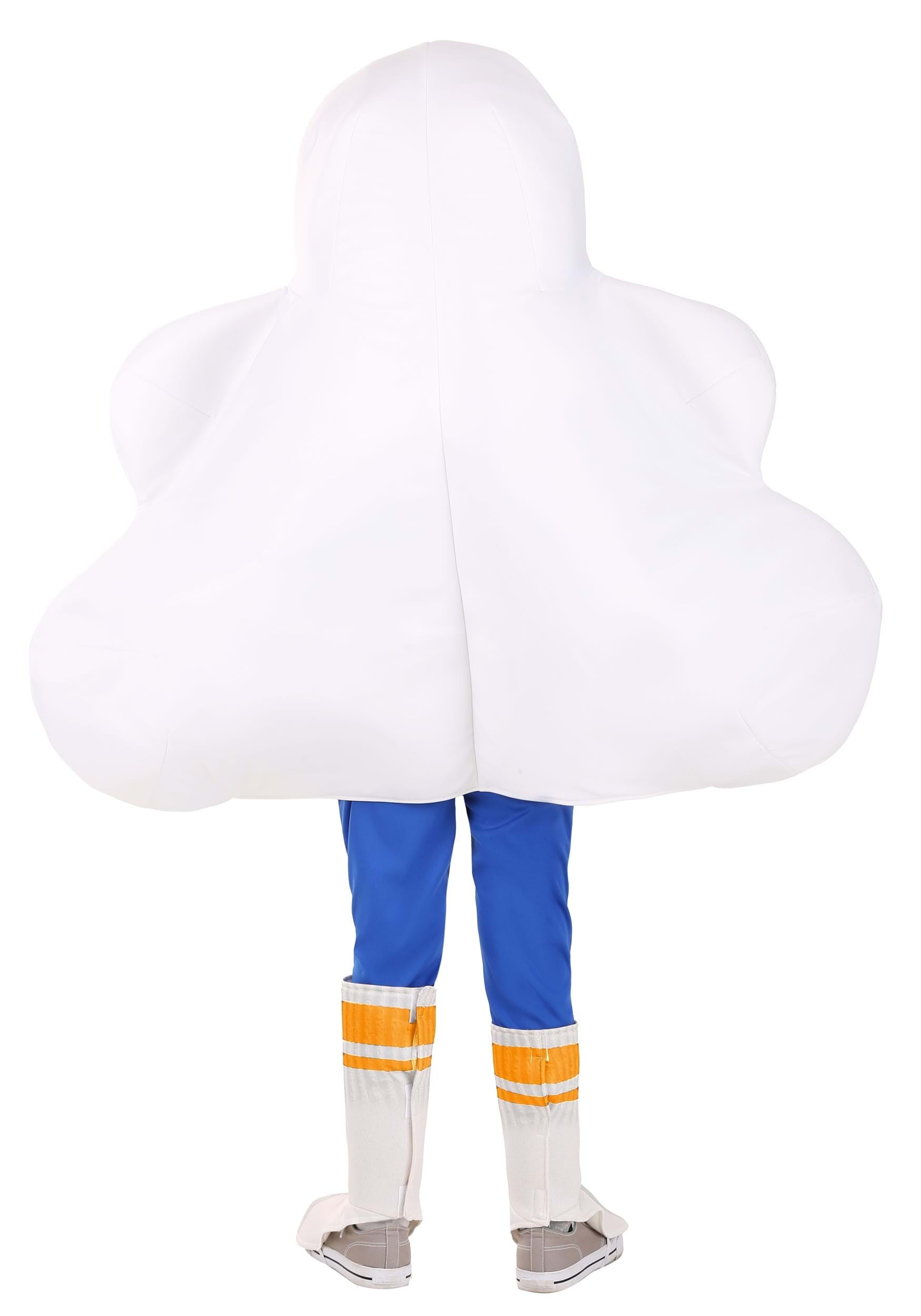 Trolls Cloud Guy Costume For Kids - Dreamworks Licensed Halloween Outfit, Size Small - View #13