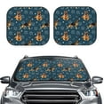 thumbnail image 2 of Saiise German Shepherd Dog for Foldable Car Sun Shades (2-Pack) Offer Sun Protection with an Easy-fold Design for Convenient Windshield Shading-Large, 2 of 6