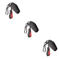 thumbnail image 1 of ZheElen Remote Key Case Cover Fob Stylish PU for Byd Song Plus Dmi Type B 3Set, 1 of 6