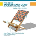 thumbnail image 2 of Duck Covers Bamboo Beach Chair, Pool Party Flamingo, 2 of 10