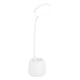 thumbnail image 1 of Lámpara de escritorio LED 2 en 1 + luz nocturna, 5 niveles de brillo, lámpara de lectura recargable con soporte para bolígrafo y soporte para teléfono, lámpara de mesa de cuello de cisne ajustable, 1 of 5
