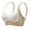 White-B, variant on Tumotour Full Coverage Bras For Women Fixed Cup Seamless Lifting Gathering Sagging Without Steel Ring Nursing Bra Color Block Oversized Soft Breathable Comfortable Beautiful Back Sports Bra