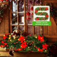 thumbnail image 3 of Guirnalda navideña, coronas decorativas navideñas de 270 cm con luces LED, guirnalda de árboles artificiales, decoraciones navideñas para interiores y exteriores, jardines (rojo), 3 of 5