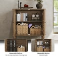 thumbnail image 6 of MROJISC 31.5''Retro Sideboard Buffet Storage Cabinet, Kitchen Storage Cabinet with 2 vintage floral carving Doors, Accent Cabinet, 6 of 7