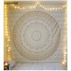 thumbnail image 1 of Indian Tapestry Yellow Mandala Bohemian Yoga Mat - 150*200cm, 1 of 5