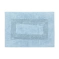 thumbnail image 1 of Mainstays Racetrack 100% Cotton Blue Bath Rug, 17" x 24", 1 of 5