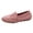 Pink, variant on Canvas Loafers for Women Wide Width Comfortable Slip on Work Flats Lightweight Dressy Casual Walking Shoes Black Size 7