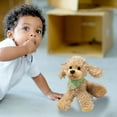 thumbnail image 4 of YUNAFFT Plush Poodle Dog Puppy Stuffed Animals Toys Dolls Kids Gifts 9 Inches, 4 of 6