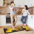 thumbnail image 6 of SKYSONIC Wild Rhinoceros Sunset Kitchen Rugs 2 Pieces, Fall Forest Tree Floor Mat Room Area Rug Washable Carpet Perfect for Living Room Bedroom Entryway, 6 of 7