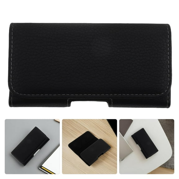 FRCOLOR Phone Cover Case Heavy Duty Phone Belt Clip Waterproof Mobile Phone Pocket Cell Belt Pouch Id Card Holder For Men Carrying Case