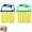 Blue+green, variant on 7 Finger Blind Cleaner Duster Tool, Washable Microfiber Cleaning Brush for Venetian, Wood Shutters, Air Conditioner Vents, and Car Detailing