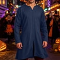 thumbnail image 5 of Qiyinn Men's Long Sleeve Button Down Shirt | Casual Fashion Collared Shirt for Daily Wear, Party, Costume, 5 of 7