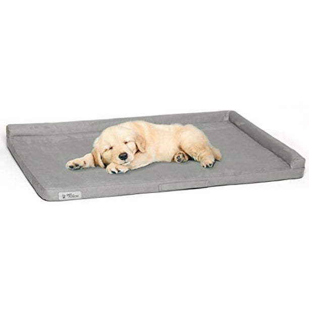 PetFusion Puppychoice Dog Crate Pad Microsuede Cover Solid Foam Water Resistant Cover Liner Removable Washable Cover. Replacement Covers Blankets Also Avail. 1 Yr Warranty Walmart