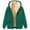 Green, variant on Womens Zip Up Hoodies Fall Winter Warm Fleece Lined Sweatshirt Jackets 2025 Trendy Heart Printed Hooded Coat with Pockets Going Out Tops Lightning Sale Dark Gray 3XL
