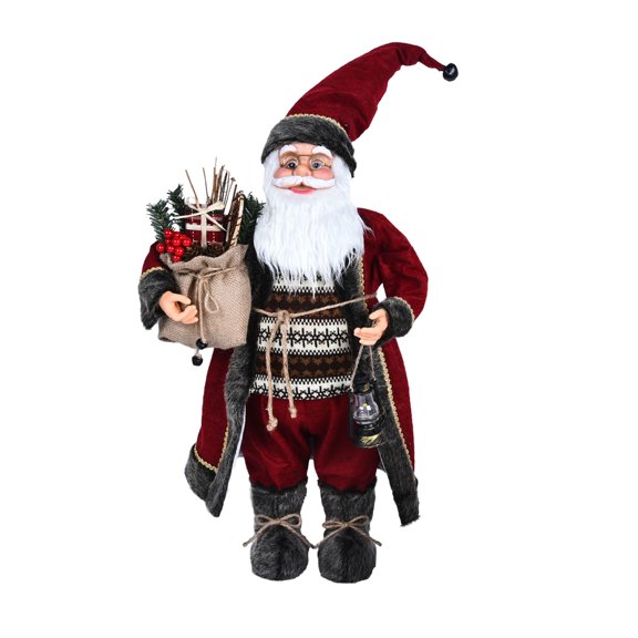 Falleo Clearance Christmas Decorations for Home Cute Santa Claus Children Toys