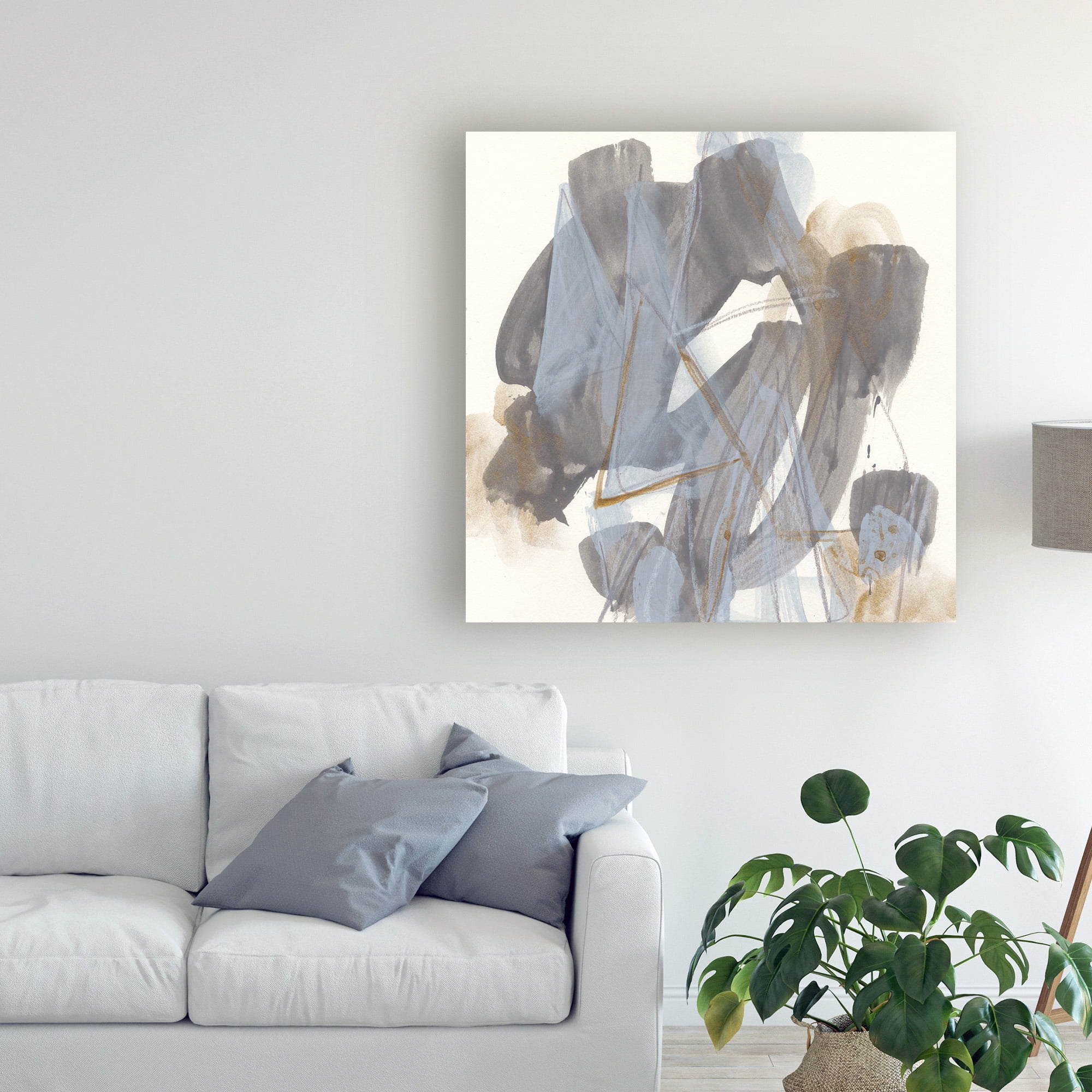 Trademark Fine Art 'Inference Ix' Canvas Art by June Erica Vess