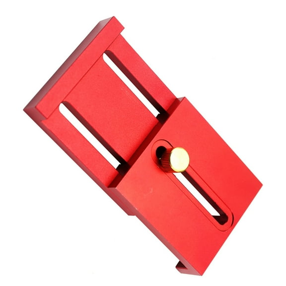 YongCo Multipurpose Aluminum Carpenter Depth Measuring Ruler Table Sawing Gauge Tool for Wood Cutting and Handicraft Creation